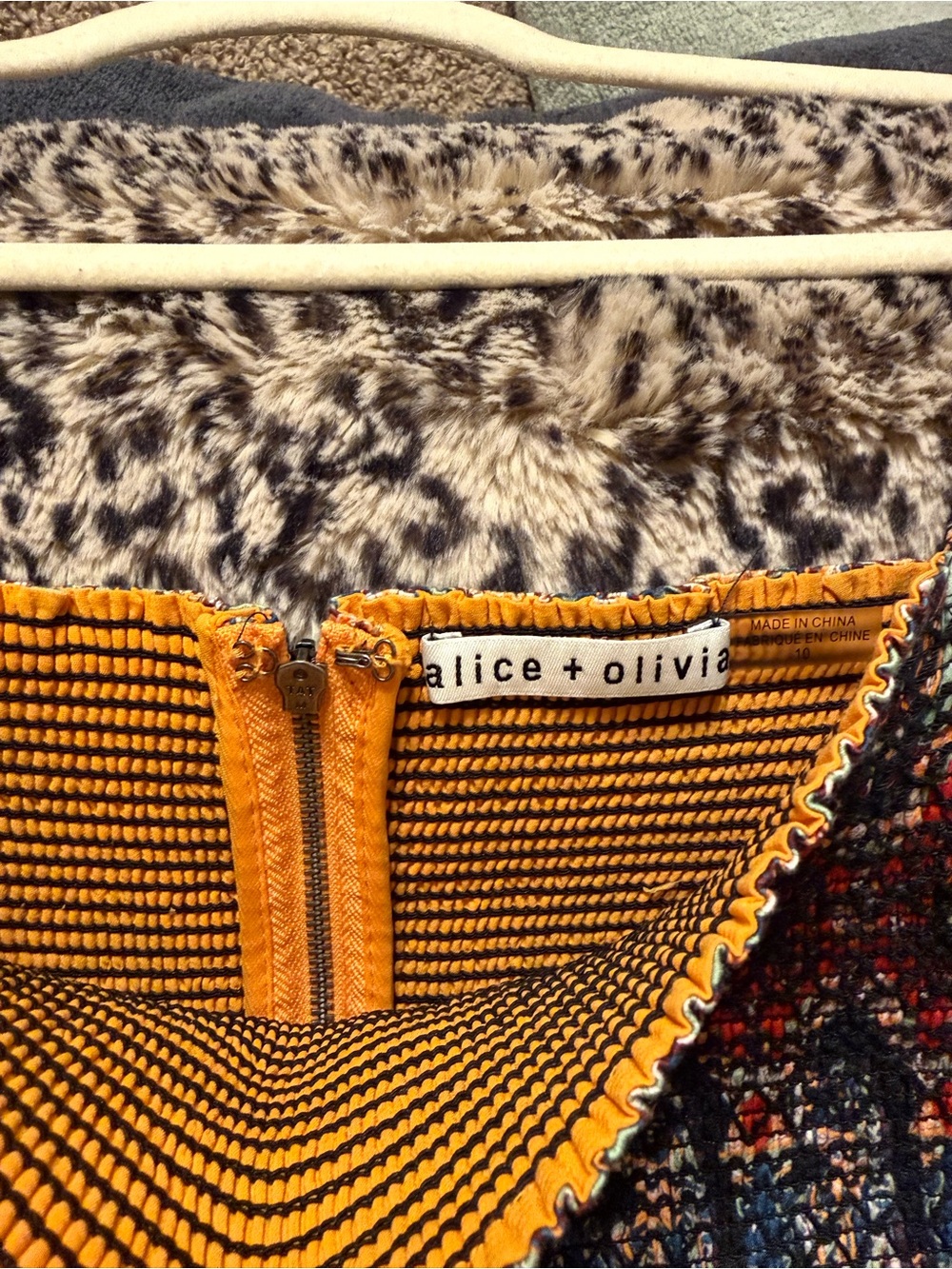 Alice + Olivia Julissa Empire waist godet mini dress - Picture 4 of 4